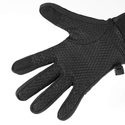 Gants chauffants fins noirs