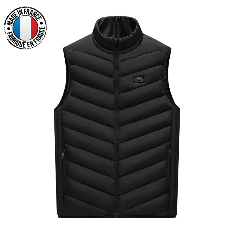 Gilet chauffant noir