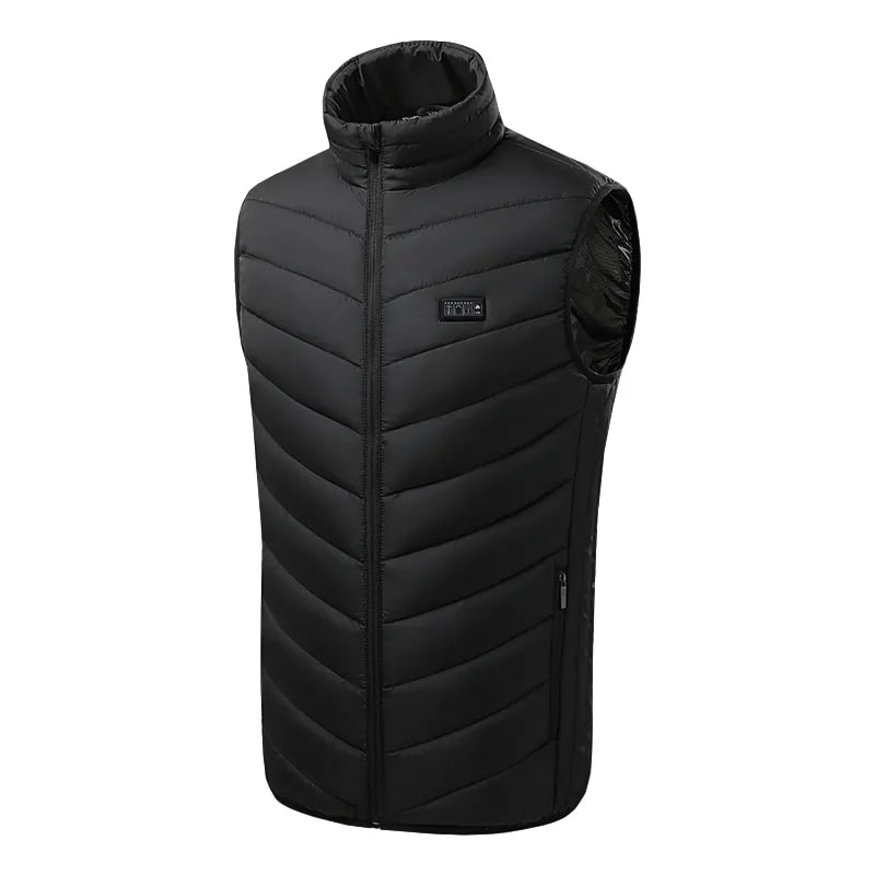 Gilet chauffant noir