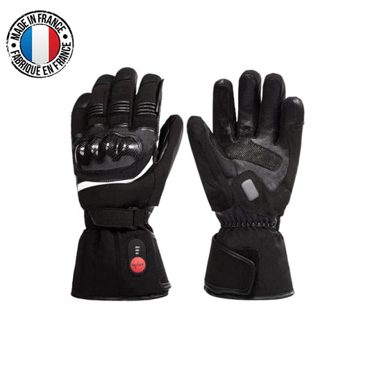 Gants chauffants moto renforcés