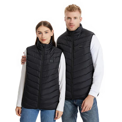 Gilet chauffant noir