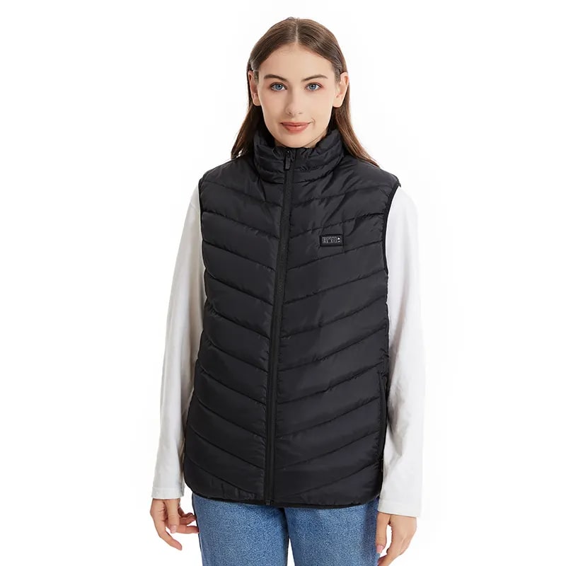 Gilet chauffant noir