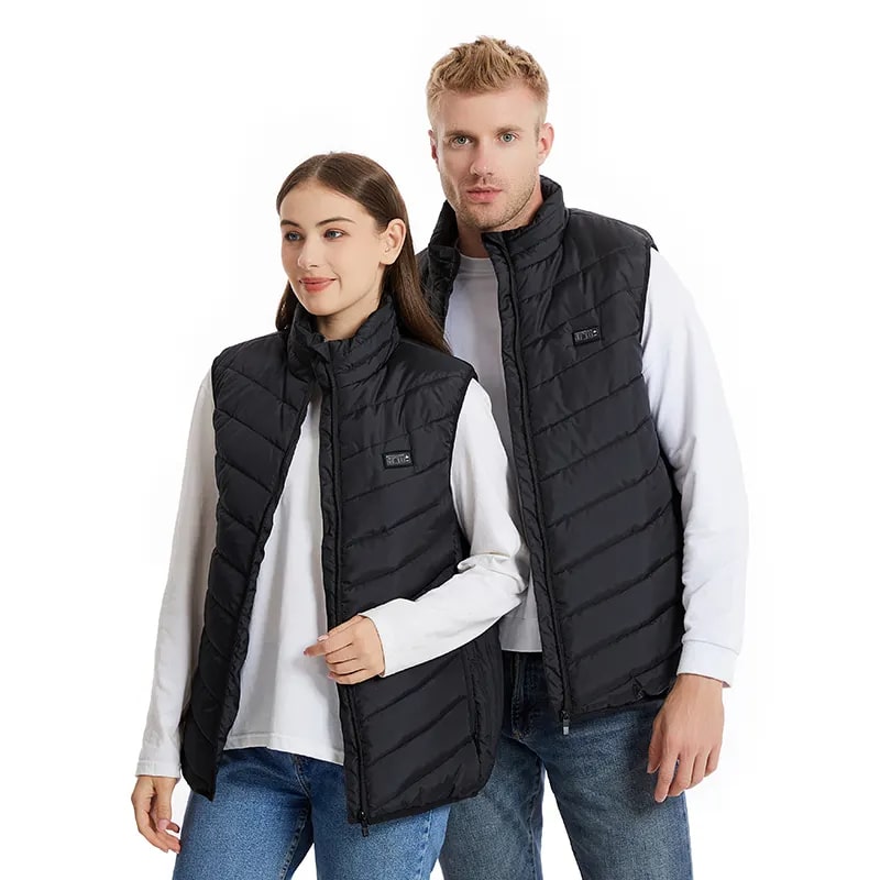 Gilet chauffant noir