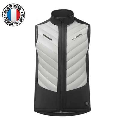 Gilet chauffant bicolore