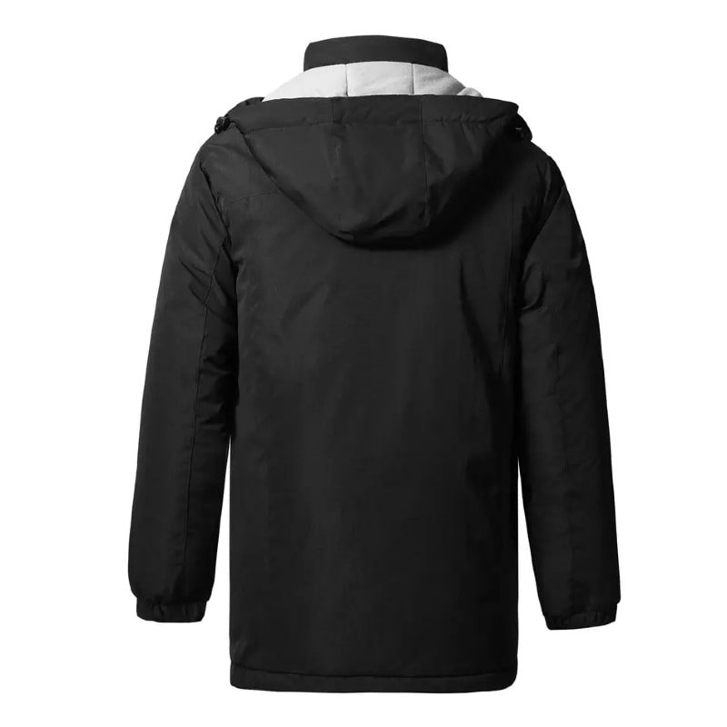 Veste chauffante coupe-vent noire