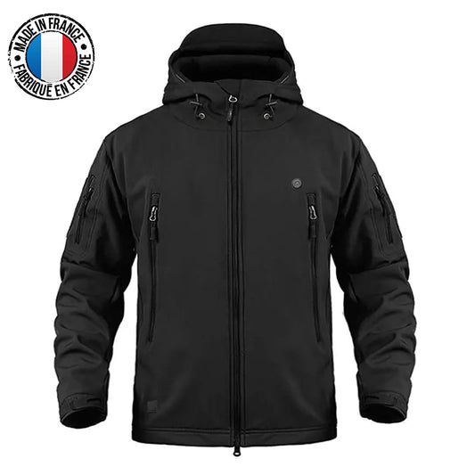 Veste chauffante isolante noire